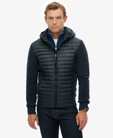 Veste mi-saison 'Storm' Superdry en bleu : devant
