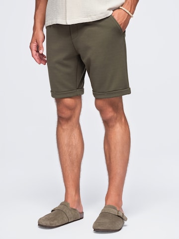 Ombre Sporthose in Grün: Vorderseite