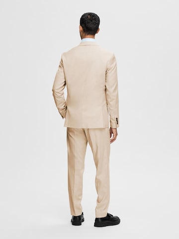 SELECTED HOMME Slim fit Ανδρικό σακάκι 'SLHCEDRIC' σε μπεζ