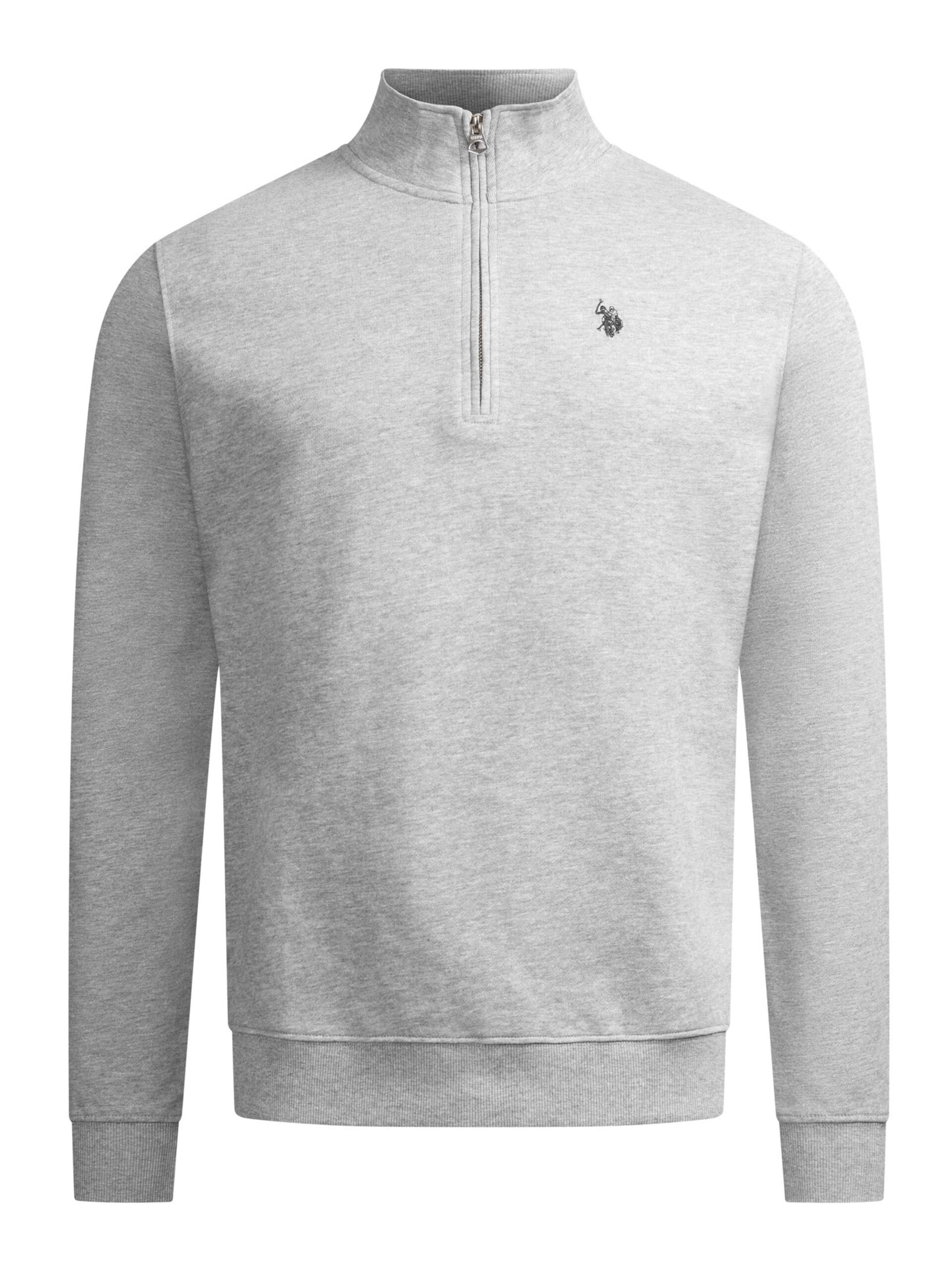 U.S. POLO ASSN. Sweatshirt in mottled grey, Item view