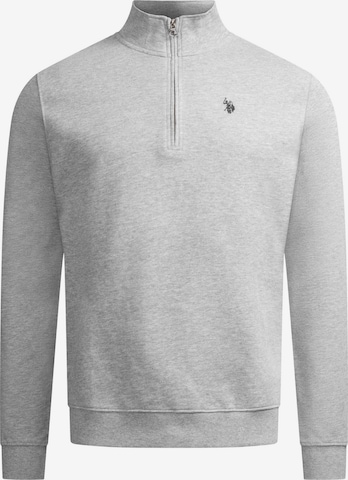 U.S. POLO ASSN. Sweatshirt in Grey: front