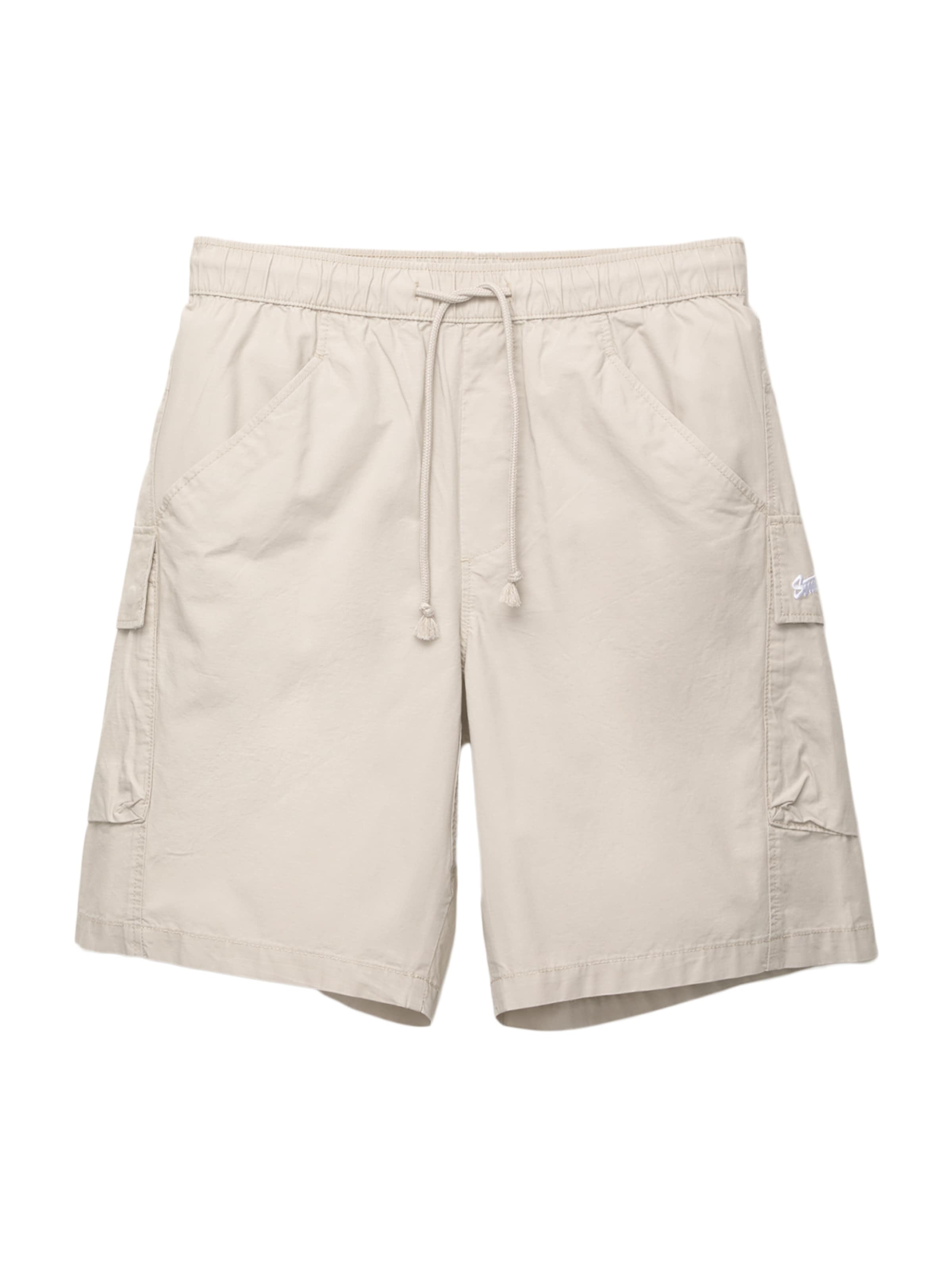 Pull&Bear Cargo trousers 'STWD' in Beige: front