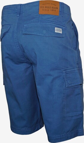 regular Pantaloni cargo di U.S. POLO ASSN. in blu