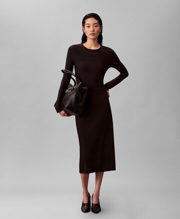 Calvin Klein Jeans Kleid in Schwarz: Vorderseite