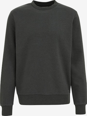 WE FashionSweater majica - zelena boja: prednji dio