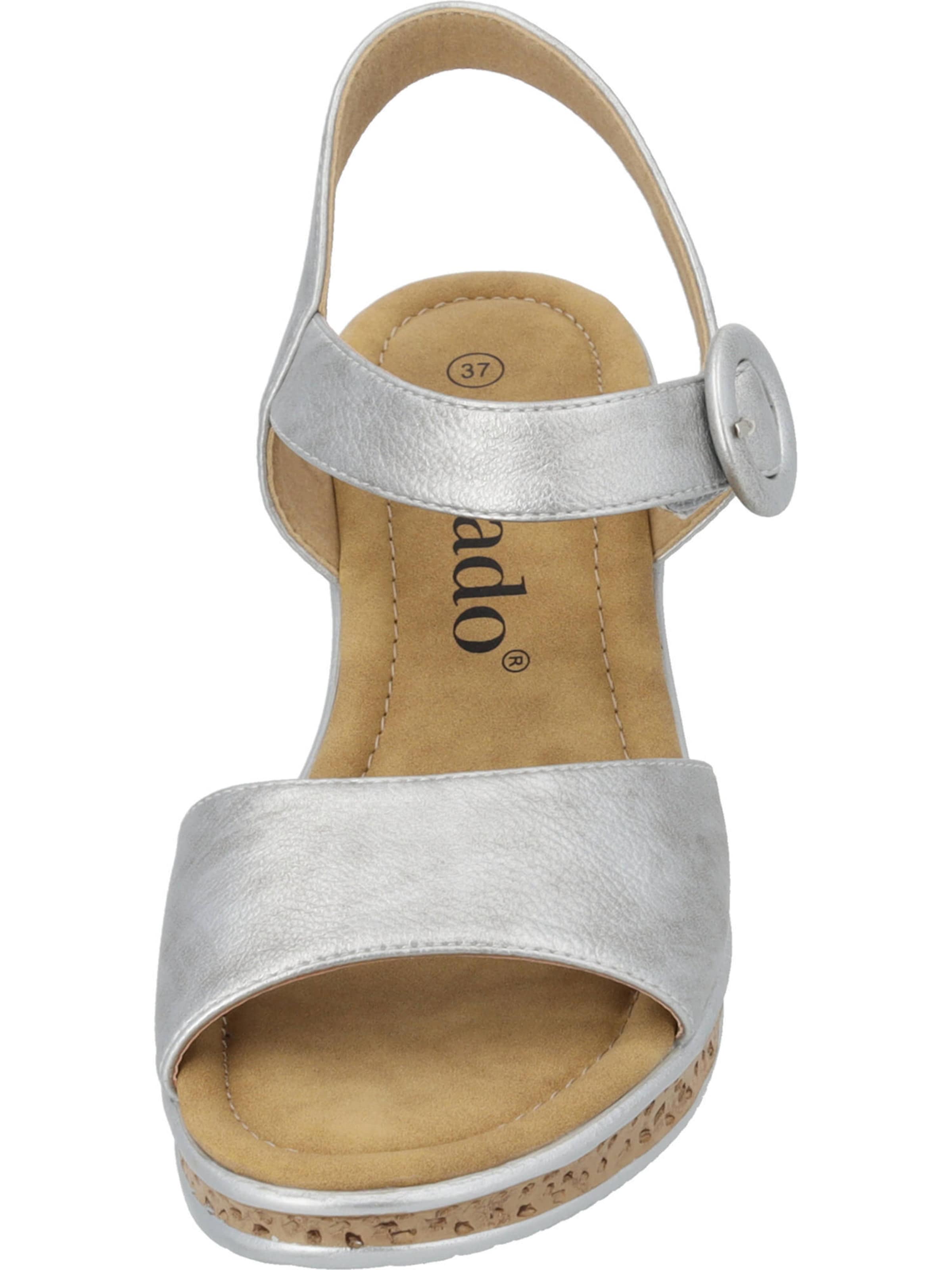 Palado Sandalen met riem 'Helys' in Zilver