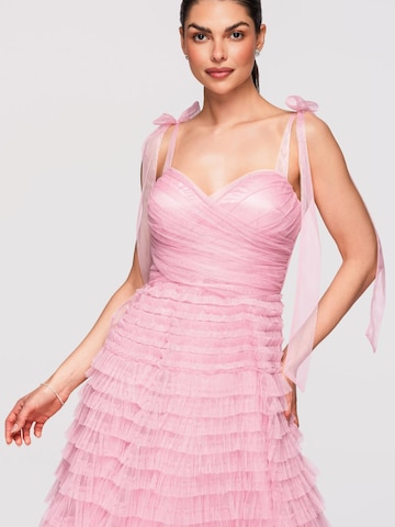 Ombre Kleid‌ in Pink