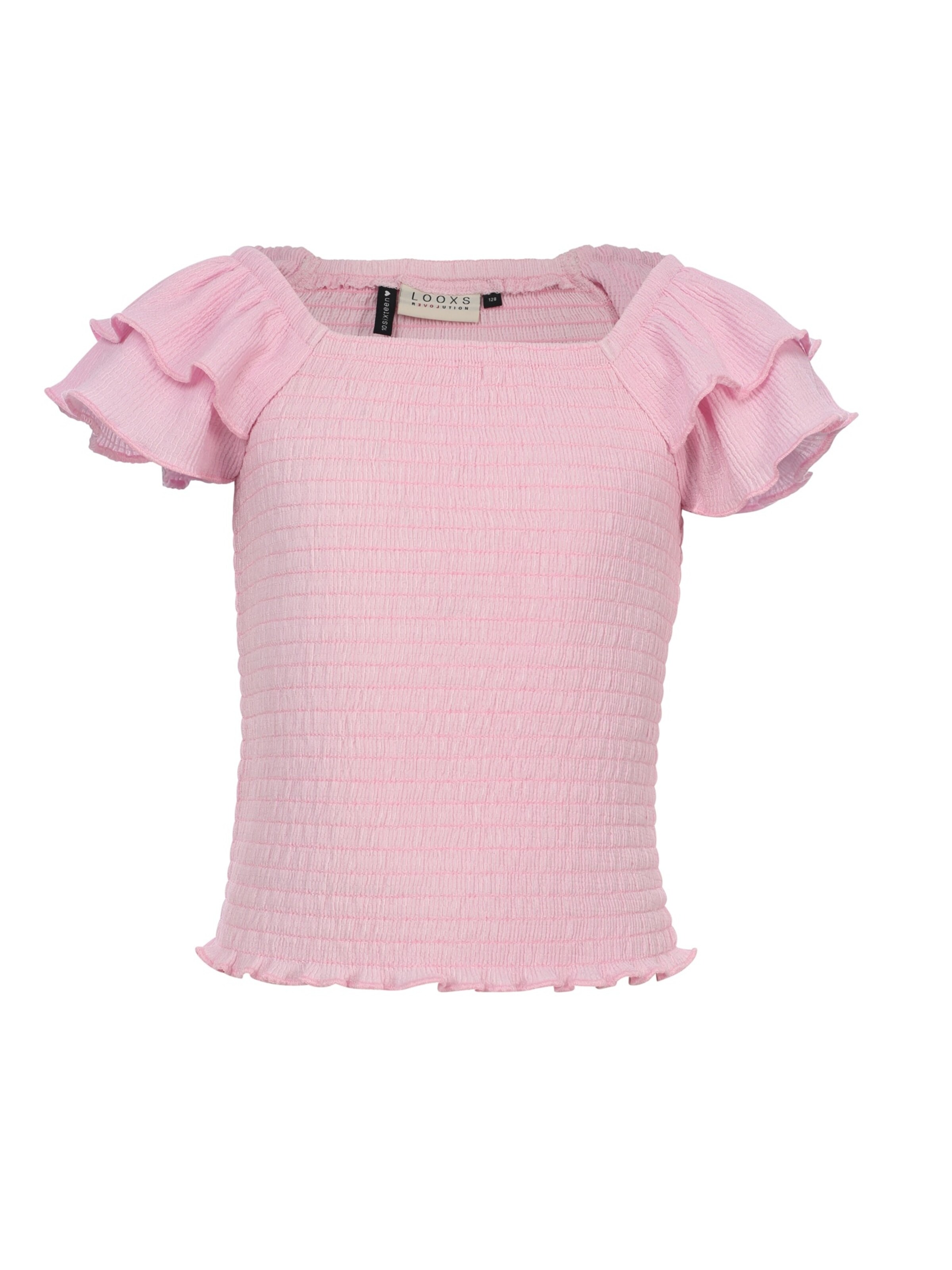 Looxs Revolution Blouse in Pink: front