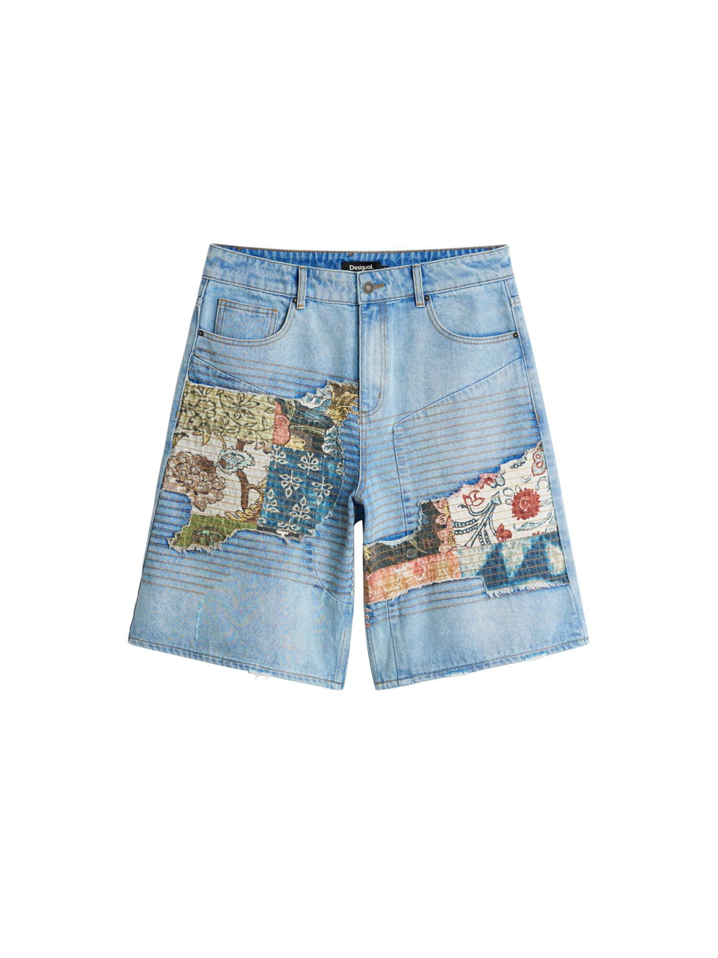 regular Jeans 'Bermuda' di Desigual in blu: frontale