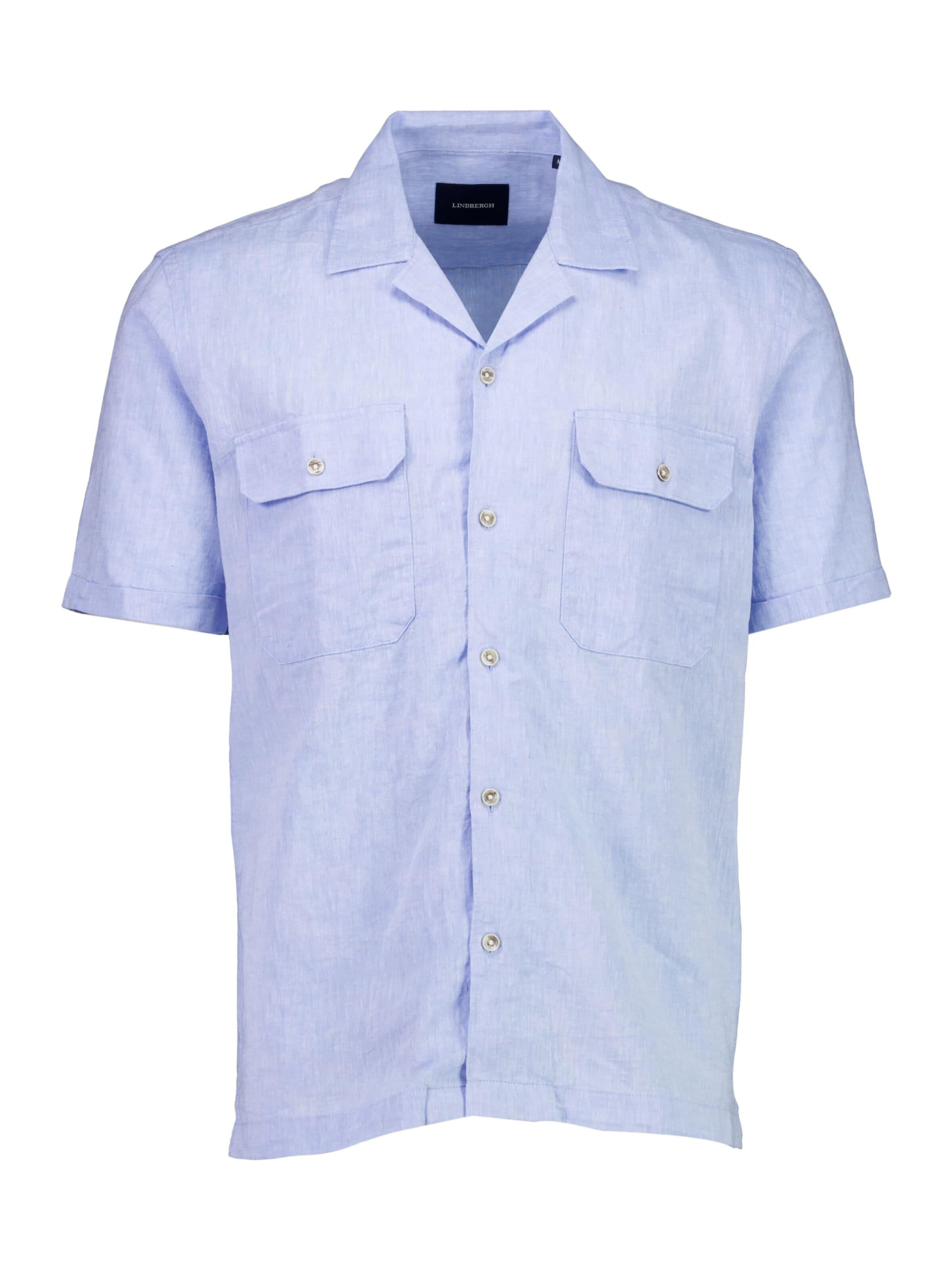 Lindbergh Overhemd in Blauw: voorkant
