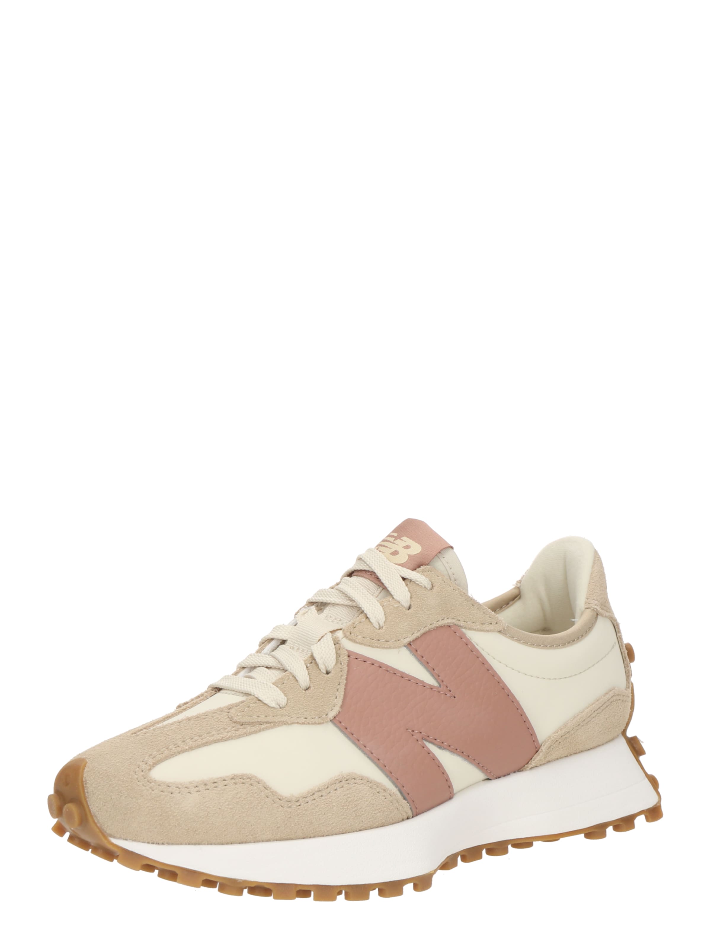 new balance Σνίκερ χαμηλό '327' σε μπεζ: μπροστά
