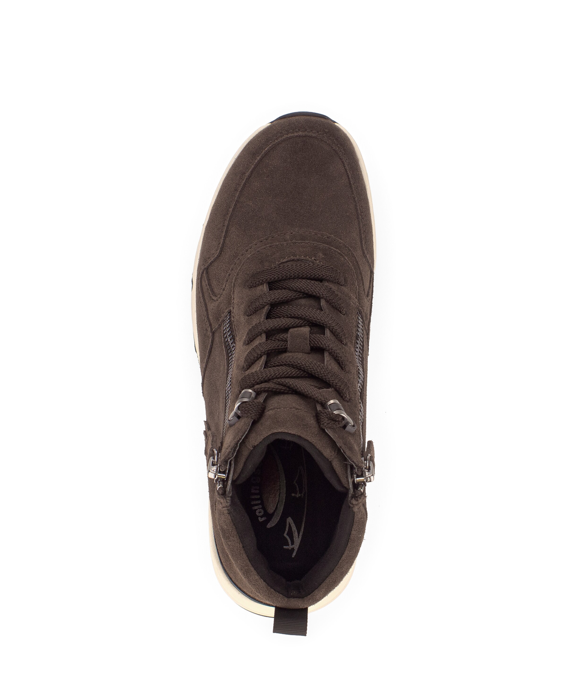 GABOR Lace-Up Ankle Boots in Brown