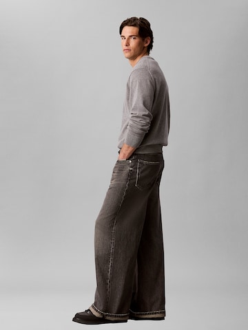 Calvin Klein Jeans Loosefit Jeans in Grau