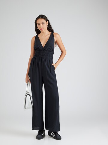 Tuta jumpsuit di Abercrombie & Fitch in nero: frontale