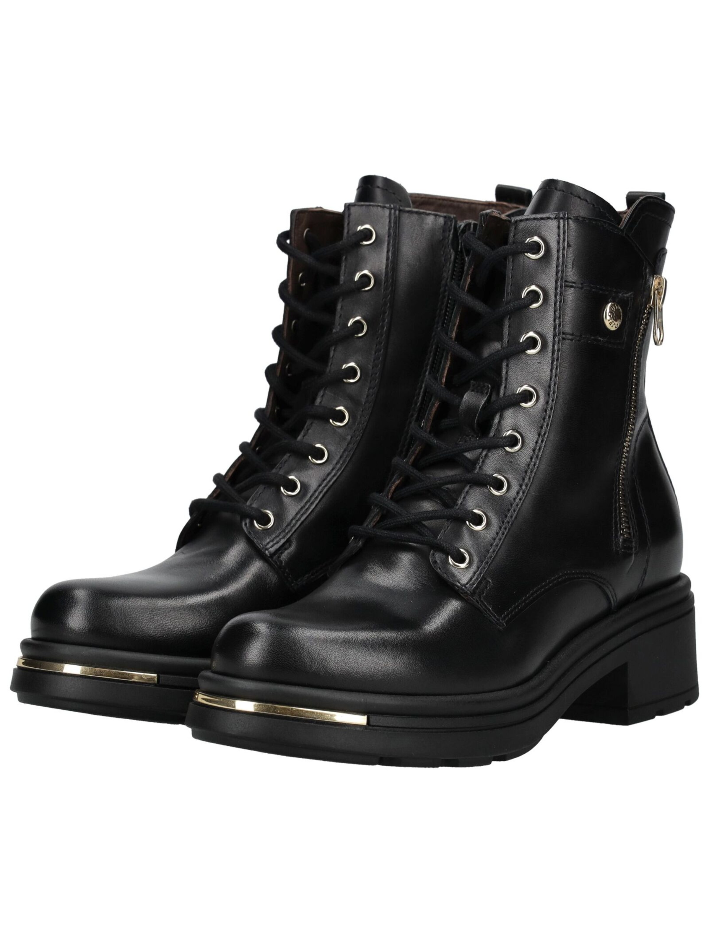 Stivaletto stringato di Nero Giardini in nero