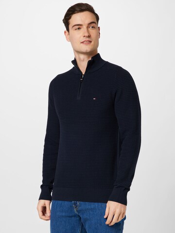 TOMMY HILFIGER Trui in Blauw: voorkant