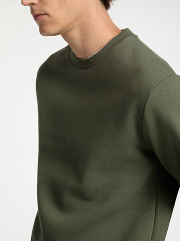 SELECTED HOMME Sweatshirt 'SLHDAN' in Grün