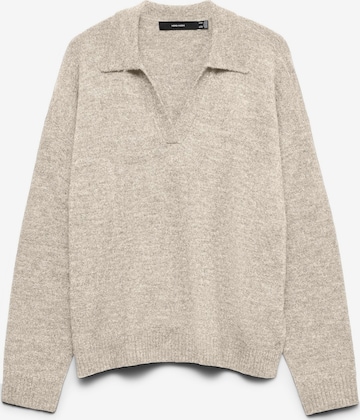 VERO MODA Sweater 'LEFILE' in Beige: front