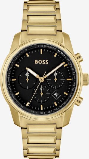 BOSS Black Analog klocka i guld / svart / vit, Produktvy