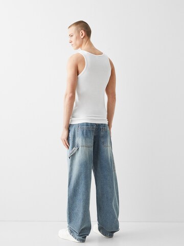 Bershka Tričko - Biela