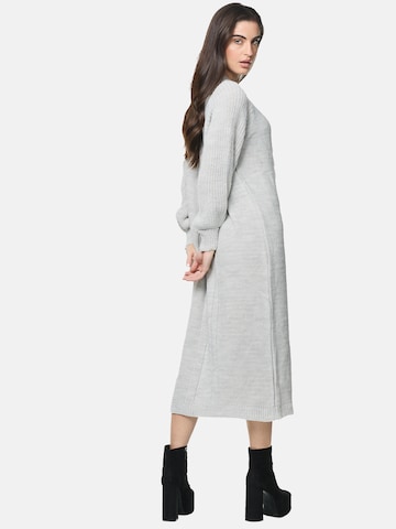 Elara Strickkleid in Grau