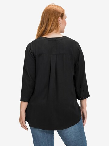 SHEEGO Blouse in Black