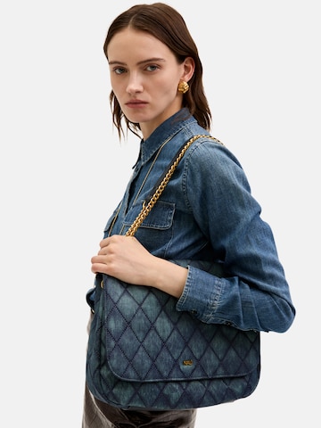 NALì Schultertasche in Blau: Vorderseite