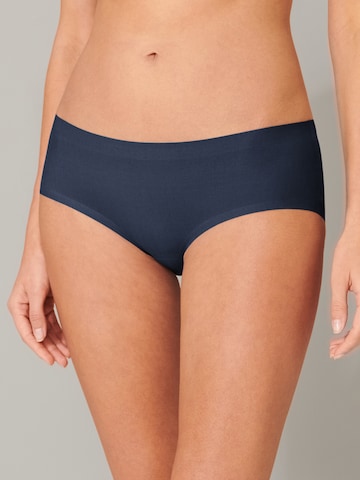 SCHIESSER Slip 'Invisible Cotton' in Blauw: voorkant