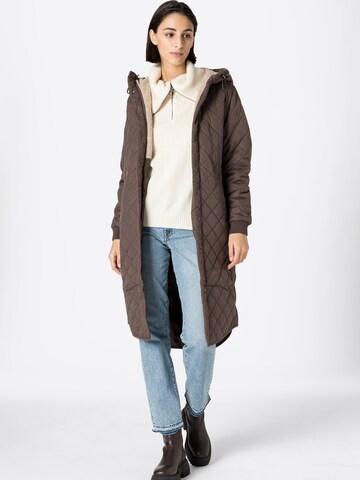 Global Funk Winter coat 'Arrow' in Brown