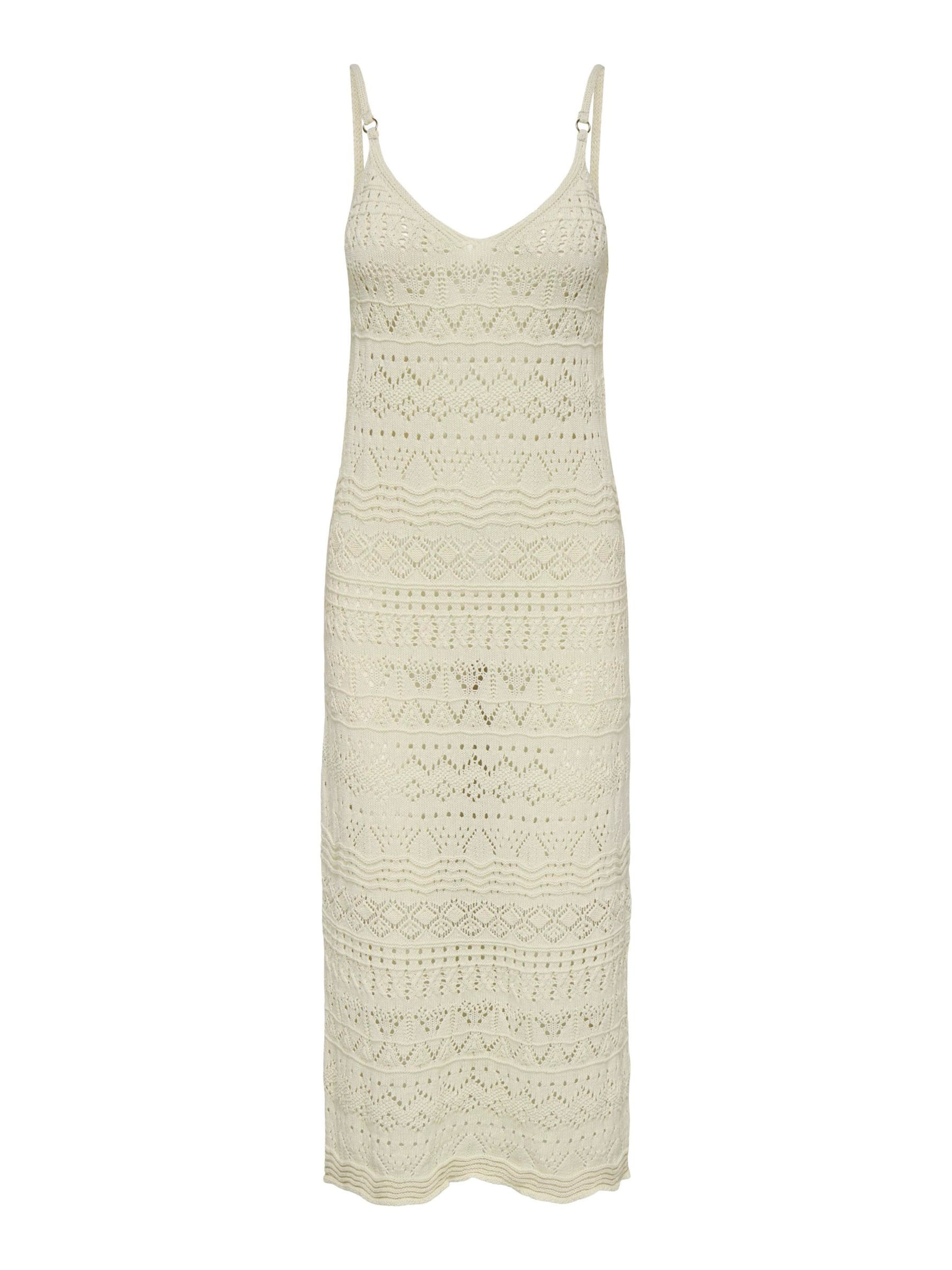 ONLY - Vestido de punto 'ONLAvina' en beige: frente