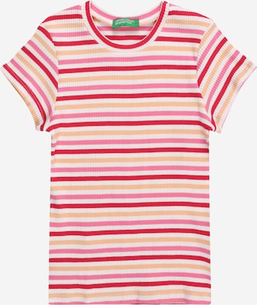 T-Shirt UNITED COLORS OF BENETTON en mélange de couleurs : devant