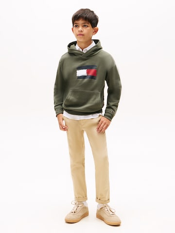 Bluză de molton de la TOMMY HILFIGER pe verde