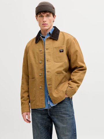 R.D.D. ROYAL DENIM DIVISION - Chaqueta de entretiempo en marrón: frente