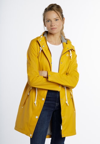 ICEBOUND Raincoat in Yellow: front