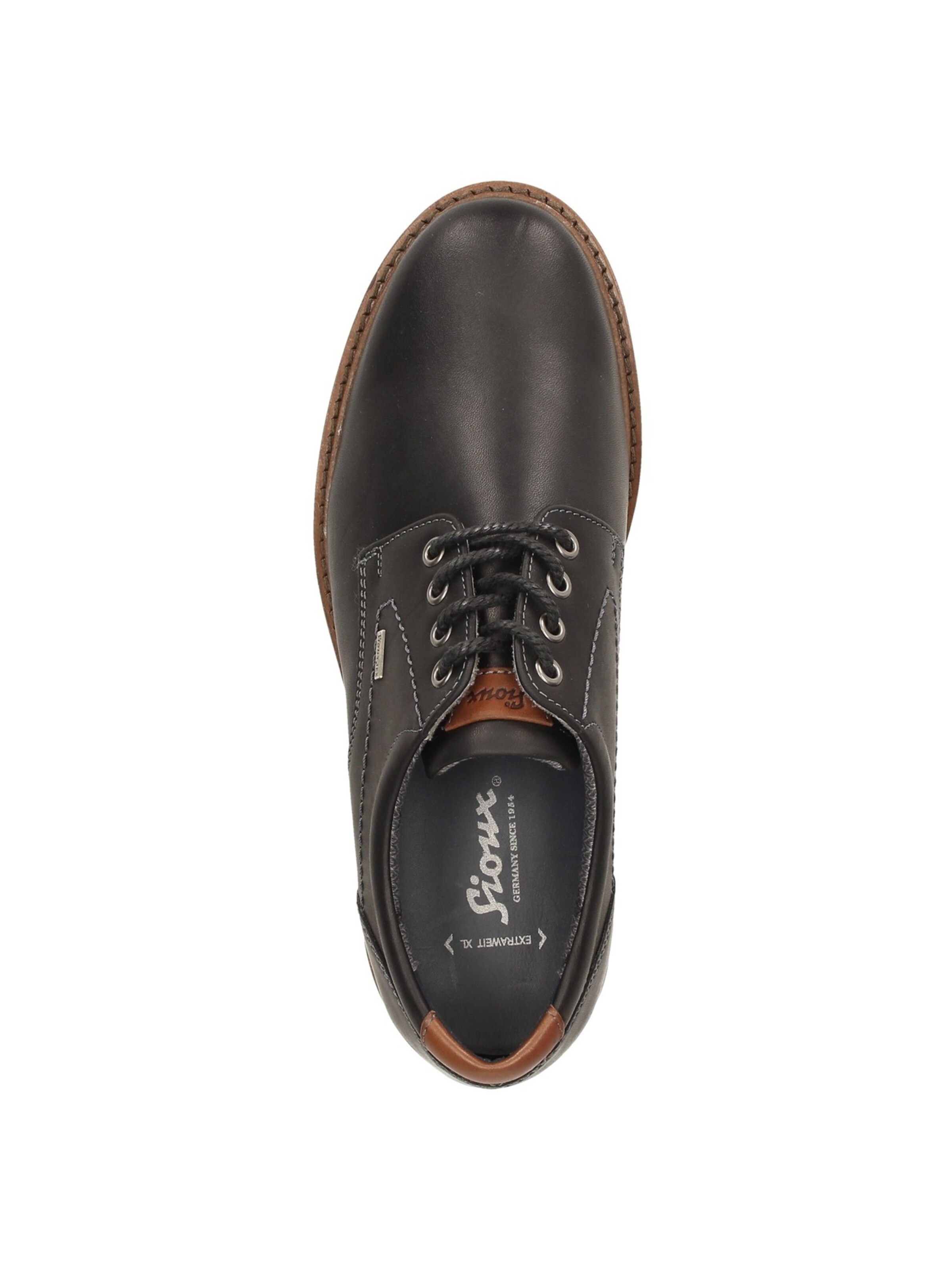 Chaussure à lacets 'Adalrik' SIOUX en noir