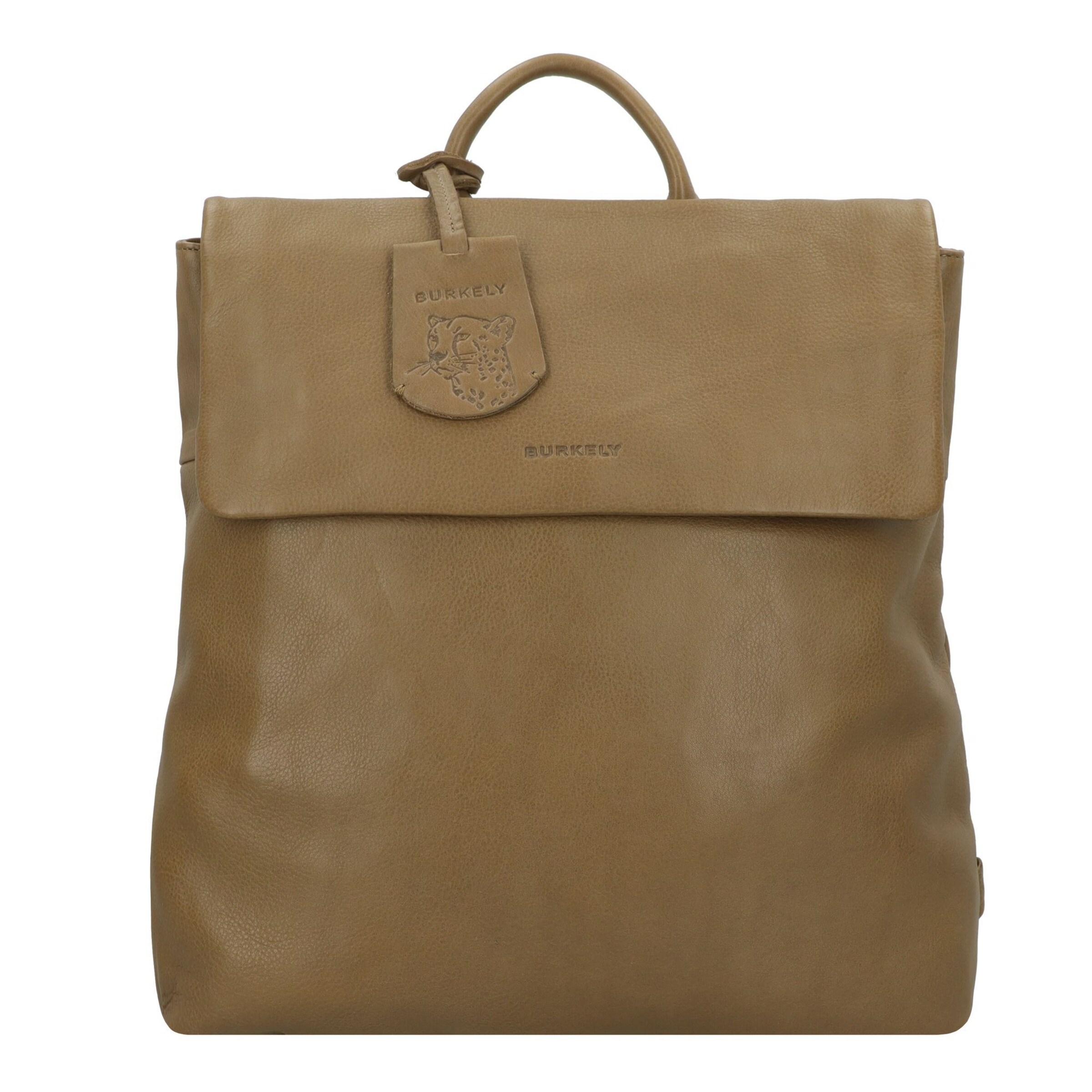 Burkely Rucksack in Grün: Vorderseite