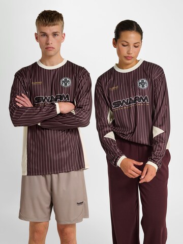 Hummel Tricot in Bruin: voorkant