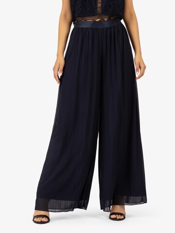 APART Wide leg Pants in Blue: front