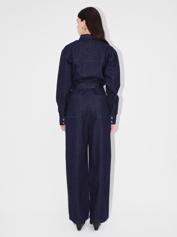 LeGer by Lena Gercke Jumpsuit 'Rana' in Blue: back