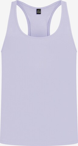 T-Shirt 'Basti' Smilodox en violet : devant