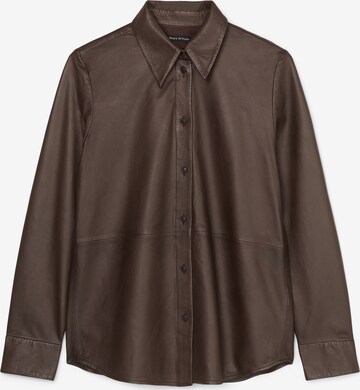 Marc O'Polo Blouse in Brown: front