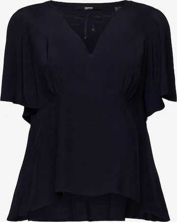 ESPRIT Blouse in Blauw: voorkant