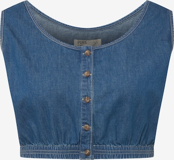 Ulla Popken Top in Blauw: voorkant