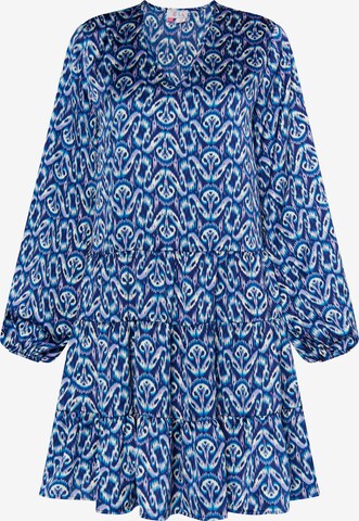 IZIA Summer Dress in Blue: front