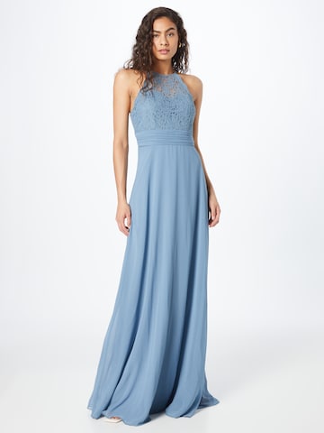 STAR NIGHT Evening dress in Blue: front