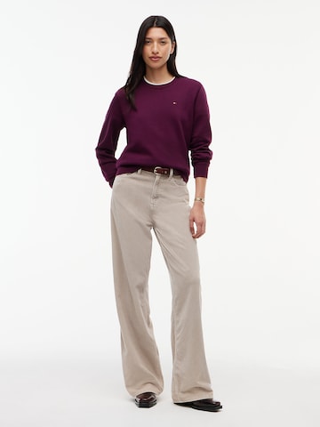 Sweat-shirt Tommy Jeans en violet