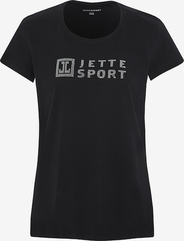 Jette Sport T-Shirt in Schwarz: predná strana