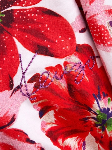 KENZO Bademantel lang 'KFLEUR'‌‌‌‌‌‌‌‌ in Rot