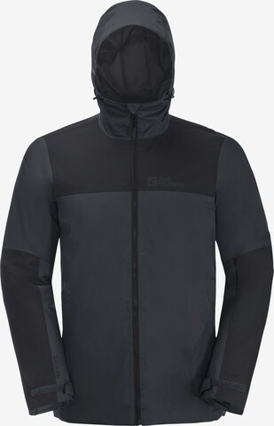 JACK WOLFSKIN Outdoor jacket 'JASPER' in Black