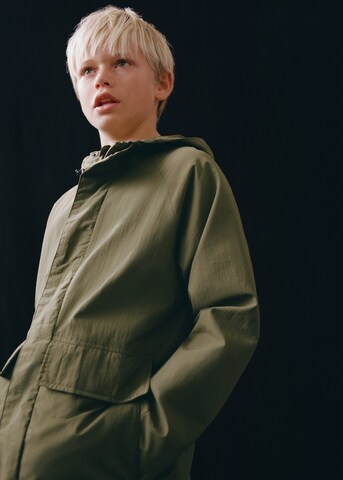 MANGO KIDS Coat 'Andres' in Green